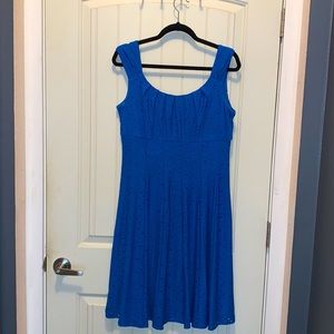 Fit and Flare Eyelet Dress